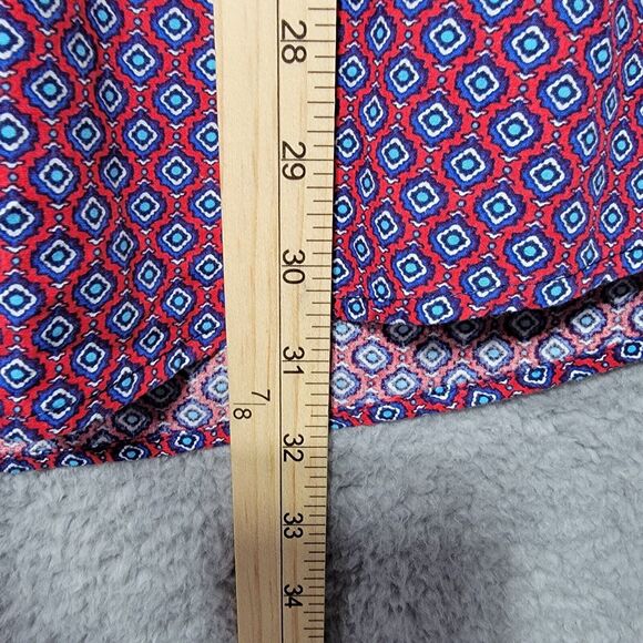 Roper‎ Wear The West Men's Western Shirt Size Large Pearl Snap Blue Red Cowboy - Picture 3 of 6